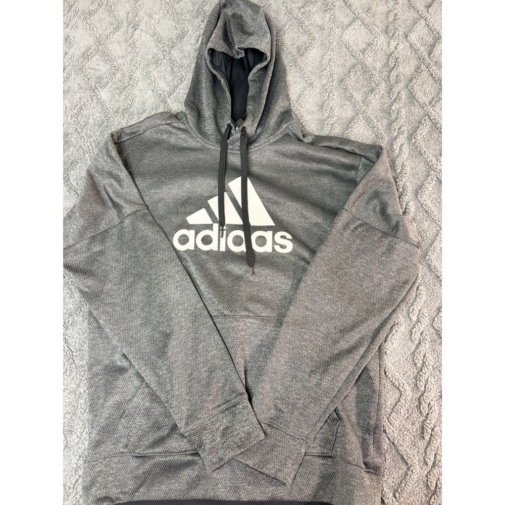 Adidas Men's Size Medium Hoodie Gray